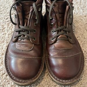 Jim Green African Ranger Barefoot Boot – Walnut Veg Tan